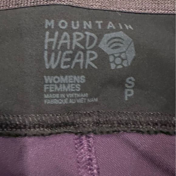 Mountain Hardwear Women's CHOCKSTONE NIGHT IRIS PURPLE TIGHTS Pants S UPF 50 - Picture 5 of 11